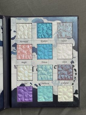 Spoiled Cosmetics Spoiled Tales Shimmery Nautical Mermaid Eyeshadow Palette